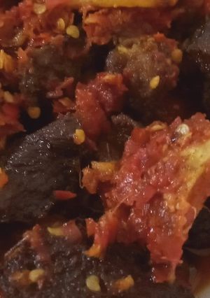 Foto resep Dendeng balado Sederhana