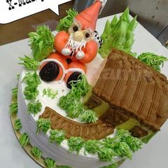 A picture of X Mas Special Chocolate cake.