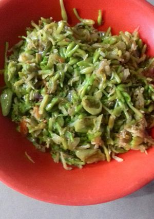 Foto resep Tumis kembang pepaya n teri medan