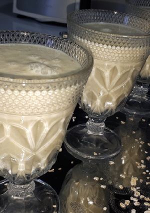 صورة لوصفة عصير الشوفان الصحي