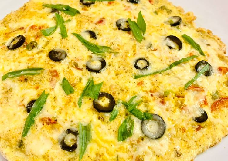 How to Prepare Perfect Omelette Pizza