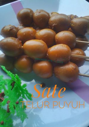 Foto resep Sate telur puyuh