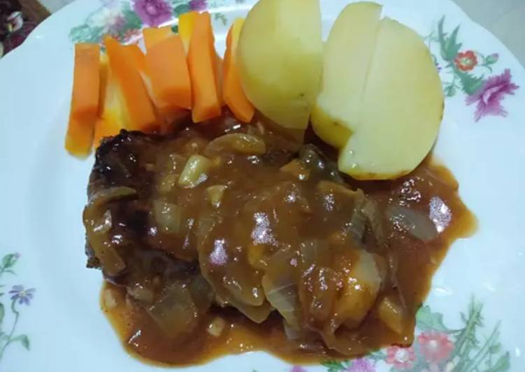 Cara membuat Beef Steak Sederhana Untuk Jualan