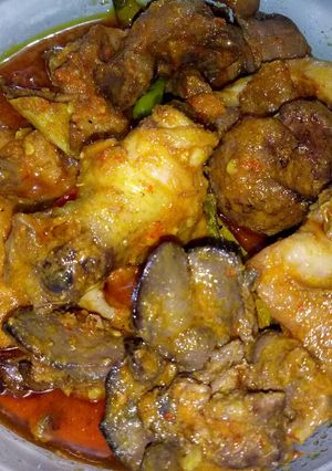Foto resep Ayam ati ampela bumbu bali