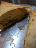 Piadina romagnola piegata