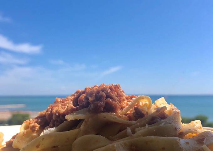 Lasagne fatte in casa al ragù