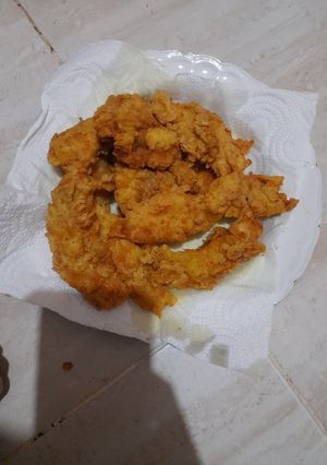 صورة لوصفة فراخ ستربس 😋