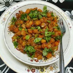 A picture of Crunchy Chilli Chana.