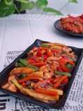 Tumis Ayam Buntel (buncis wortel)