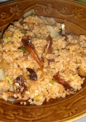 Foto resep Nasi goreng teri