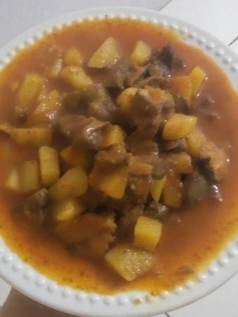 Cara Mudah Membikin Resep Sambal goreng ati ampela kentang yang  Bikin Ketagihan Anti Ribet, Uenak Banget