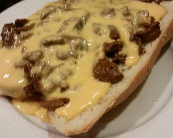 Fresh, Making Recipe Brads Philly style cheesesteak Delicious