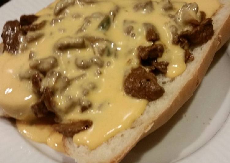 Recipe of Speedy Brad’s Philly style cheesesteak