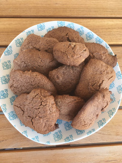 Una foto de Galletas de salvado de avena y cacao
