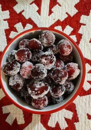 Una foto de Cranberries azucaradas
