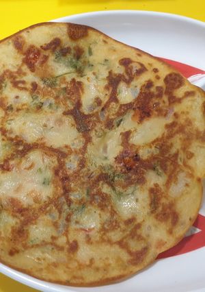 बेसन का चीला(Besan chila recipe in Hindi) रेसिपी मुख्य फोटो