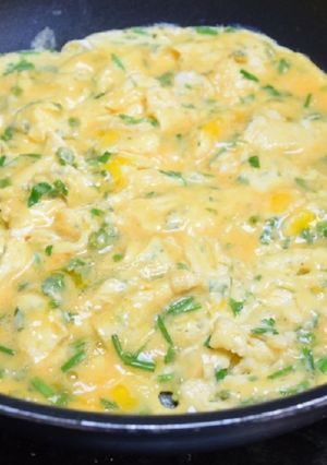 Une photo de Omelette aux fines herbes
