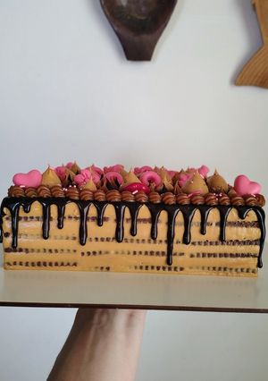 Una foto de Chocotorta