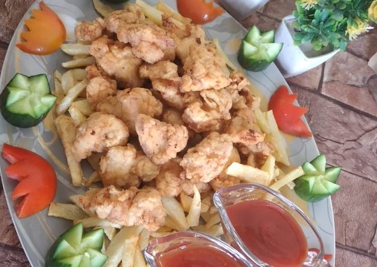 Recipe: Yummy Chicken Popcorn