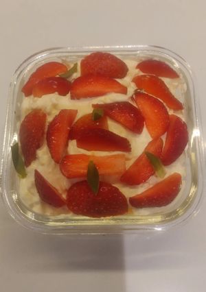 A picture of ❤️ STRAWBERRY PUDDING ❤️.