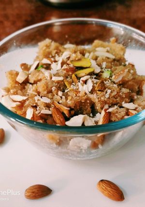 सूजी के दानेदार हलवा. (suji ka halwa recipe in hindi) रेसिपी मुख्य फोटो