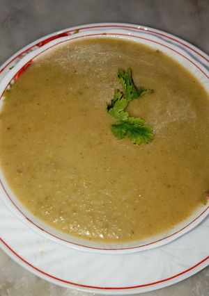 صورة لوصفة حساء الخضار