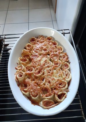 Sonkás palacsinta recept fotója