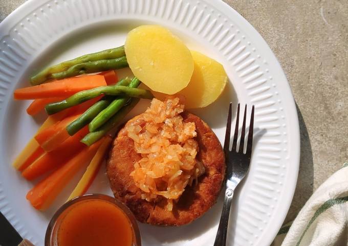 Steak Tempe Saus asam manis