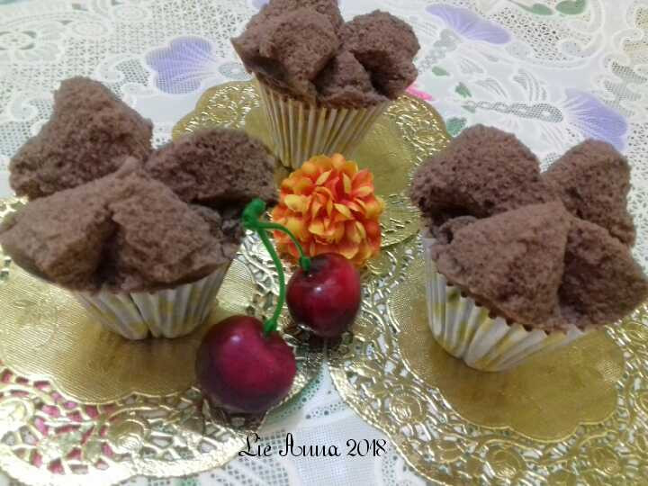 Resep (38) Bolu Kukus Rasa Coklat (Metode kocok all in one) Anti Gagal