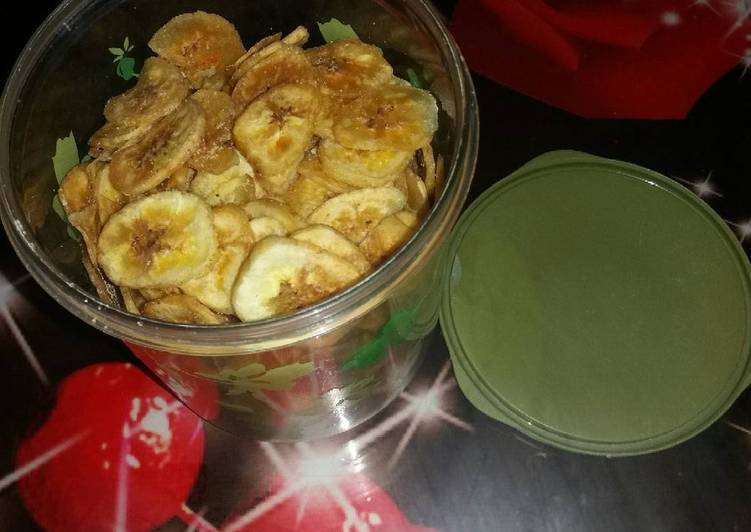Resep 7. Keripik Pisang Renyah &amp; Gurih🍌🍌 | Resep Bumbu 7. Keripik Pisang Renyah &amp; Gurih🍌🍌 Yang Sempurna