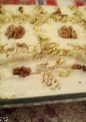 A picture of Walnut kheer.