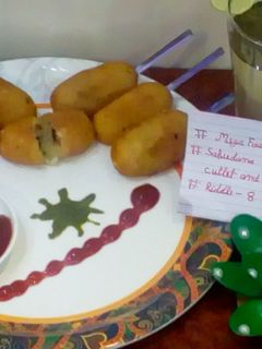 साबूदाना चीज कटलेट (Sabudana cheese cutlet recipe in hindi) रेसिपी मुख्य फोटो