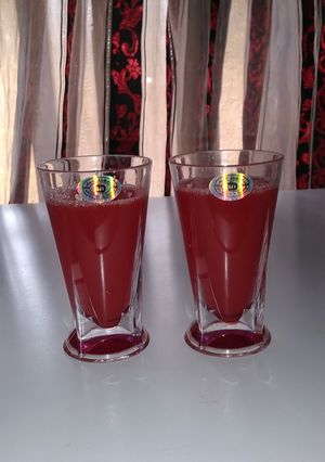 A picture of Pure watermelon juice.