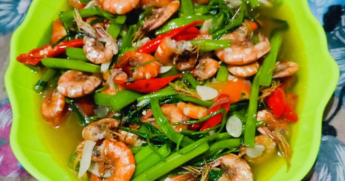 Cah Kangkung udang Simple