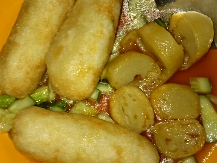 Cara Gampang Menyiapkan Resep  Pempek Dos Lenjer #17 yang Menggugah Selera, Enak Banget