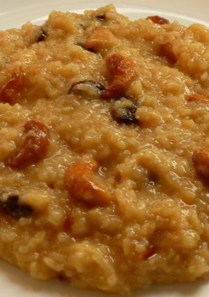 A picture of Sakkarai Pongal (Sweet Pongal).