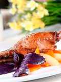Olive oil confit of chicken