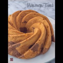 Marmertaart (Marble Cake) A picture of Marmertaart (Marble Cake).