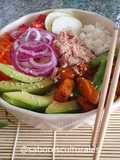 🥢🍚 Poke bowl "otoñal" con calabaza, choclo y chauchas 🍲