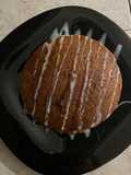 Hot cakes de proteína de chocolate con avena y plátano
