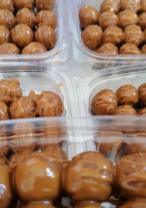 صورة لوصفة كرات اللوتس