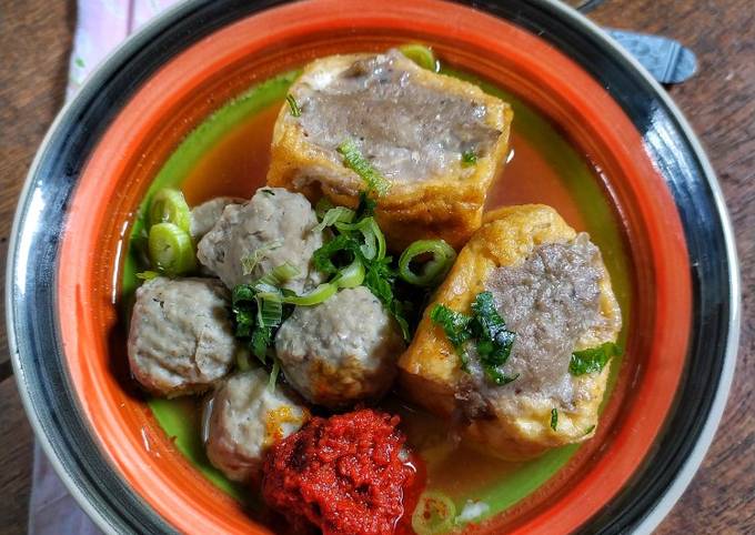 Tahu Bakso Ikan + Kuah