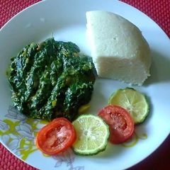A picture of Ugali with Mrenda.