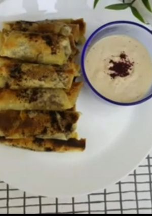 صورة لوصفة رولات مسخن دجاج
