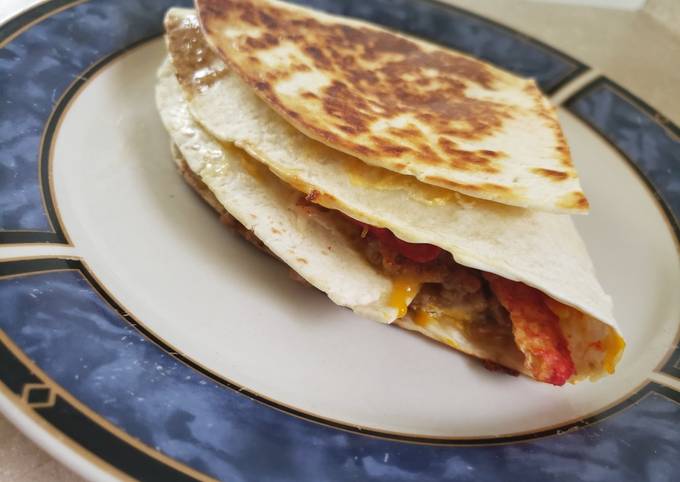 Recipe of Super Quick Homemade Flaming Hot taco crunch wrap