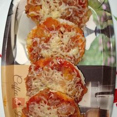 A picture of Bread pizza.