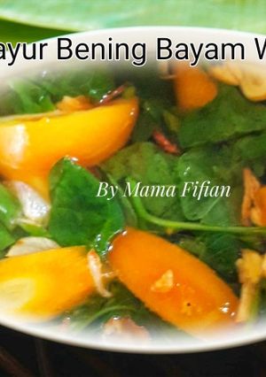 Foto resep Sayur Bening Bayam Wortel
