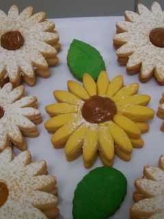 Una foto de Galletas linzer