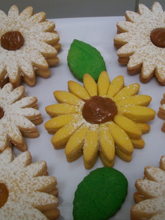 Una foto de Galletas linzer