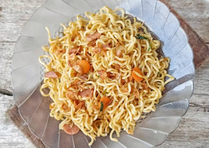 Resep 669. Mie Goreng Sederhana yang Bikin Ngiler